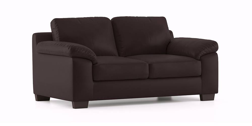 Esquel Leatherette Sofa (Chocolate)